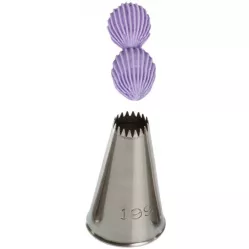 Backfischende Tortendekorationsspitze geschnitten 199