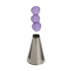 Backfischige Dekorationsspritze geschnitten 364