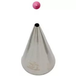 Backfischige Tortendekorenspitze rund S/P3