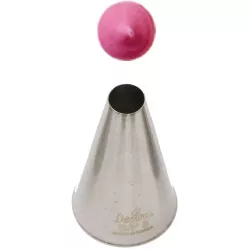 Konditor-Piping-Tülle rund S/P8 ideal für Makronen