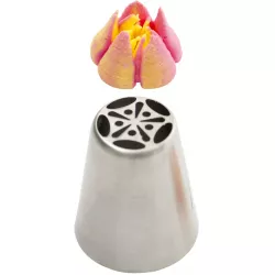 Russische Kuchendekor-Piping-Tülle 17 Tulpe