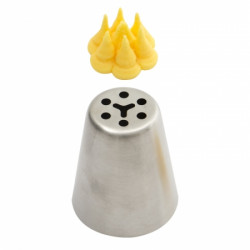 Backpfeife Nr. 22 zum Mittelfeld der Blüte