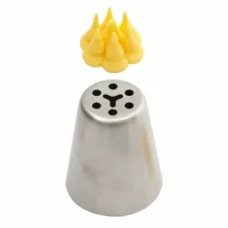 Backpfeife Nr. 22 zum Mittelfeld der Blüte