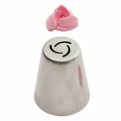 Backform: Kleine Rosen-Spritze für Kuchendekoration 26