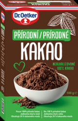 Dr. Oetker Natürliches Kakaopulver (100 g) DO0024 Torte