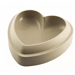 Silikonform zum Backen 3D Batticuore - Herz 1,5 l