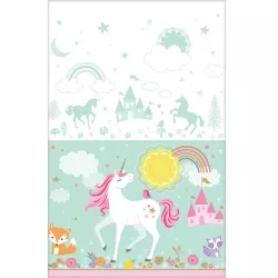 Plastische Tischdecke Unicorn 137x243 cm