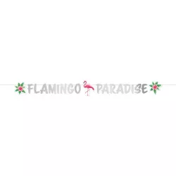 Girlande Flamingo-Paradies 135x15 cm