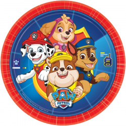 Papier Teller 8 Stück Paw Patrol 22,8cm