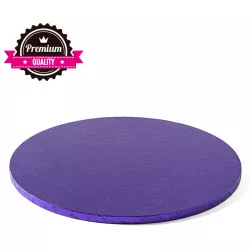 Lila Kuchenunterlage 25 cm Dicke 1,2 cm