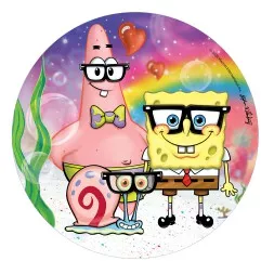essbares Kuchendekorpapier SpongeBob 20 cm