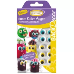 Eyes on Cupcakes 40 Stück, einzeln bunt gemischt