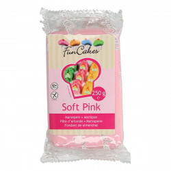 Exzellentes Marzipan helles Rosa Soft Pink 250g 1:5