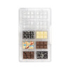 Form für Schokolade Mini-Tafel