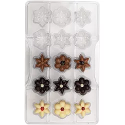 Form für Schokoladenblüten