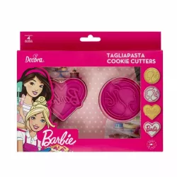 Set von Ausstechformen Barbie, 2 Stück, 6 cm