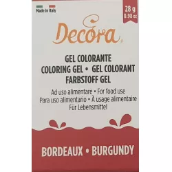 Gel-Farbe burgunderrot 28 g