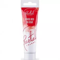 Gel-Farbe Fractal - Vivid Red (30 g) 6192