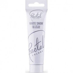 Dekorative Gel-Farbe Fractal - White Snow (50 g)
