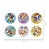 6 Stück Cupcake-Dekorationen Paw Patrol 5,8 cm
