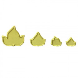 Set Ausstechformen 4 Stück Efeus