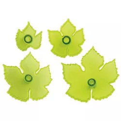 Set von Ausstechformen 4 Stück Weinrebe