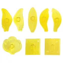 Satz 8 Stück Formen – mittlere Orchidee Cymbidium - PME