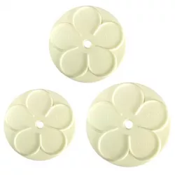 Ausstecher für Rosenblätter 3 Stück