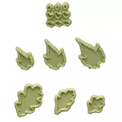 Satz Ausstechformen für Blätter 7 Stück