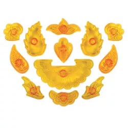 Blumen-Ausstechformen Set 12 Stück