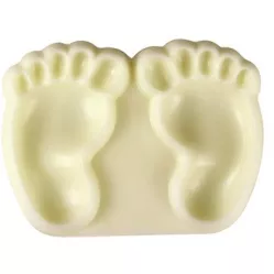 Plastische Form Kinderfüße, 2 St.