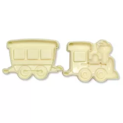 Plastová forma 2ks vláček 5x4cm - JEM