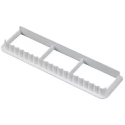 Ausstechform für Rüschen an Tortenkanten