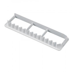 Ausstecher für Rüschchen an quadratischen Tortendekoren