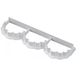 Ausstecher für Rüschen an Tortenrändern, 20,5 × 5 cm