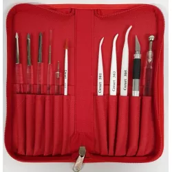 Komplet-Set für Modellierung Silvia Mancini rote Hülle