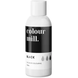 Ölfarbe 100 ml hochkonzentriert schwarz