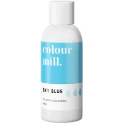 Ölfarbe 100ml hochkonzentriert blau Himmel - Sky blue