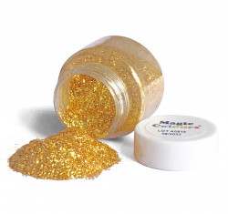 Glitzer goldfarben 10 ml