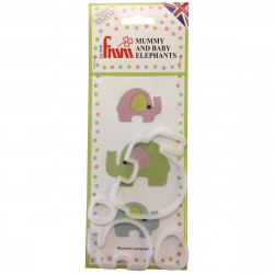 Satz Ausstechformen Elefant 4 Stück