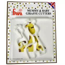 Ausstechform-Set Giraffe, 2 Stk., 5 × 10,5 cm