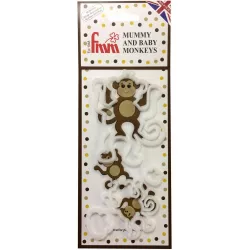 Satz Ausstechformen Affe