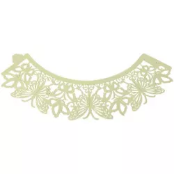 Zierliche Cupcake-Krönchen 12 Stück Schmetterling