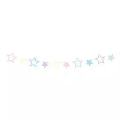 Girlande Sternen 2 m 10 Sterne