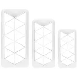 Set Schneidemuster 3 Stück Geometric - Dreiecke