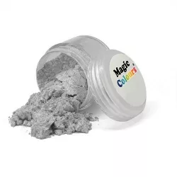 Essbare Staubperlenfarbene Farbe 8ml Pure Silver