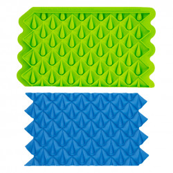 Silikonische Strukturunterlage Tropfen