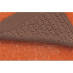 Silikon-Sstruktursockel 40x20cm Steinwand