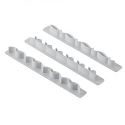 Satz Ausstechformen und Randmarkierer für Kuchenränder