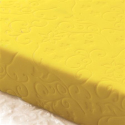 Silikonische Strukturunterlage 40x20 cm Blumen